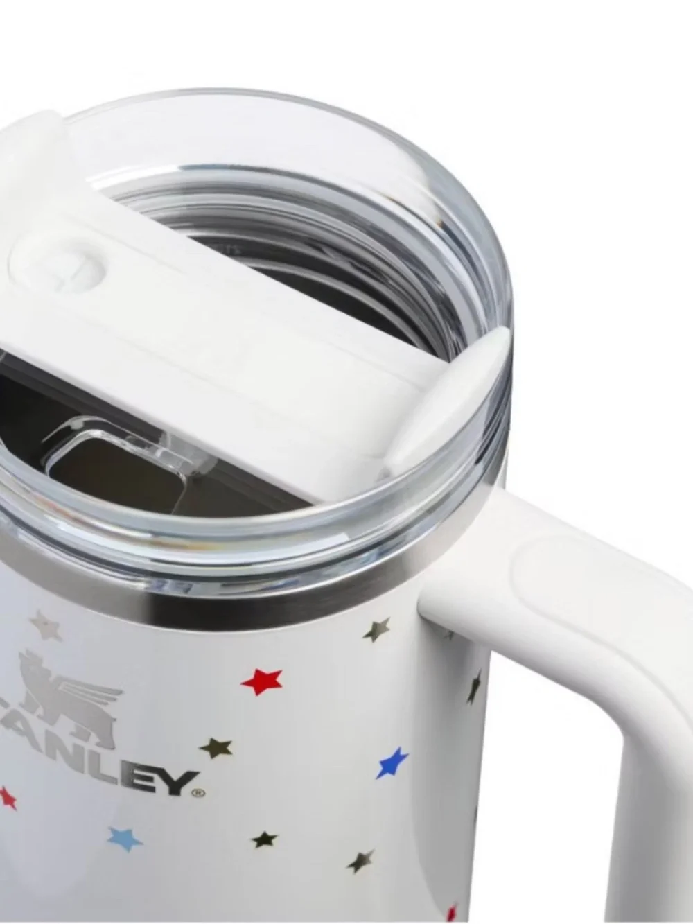 Stanley 30 oz Stainless Steel H2.0 FlowState Quencher Tumbler Starry Sparkle